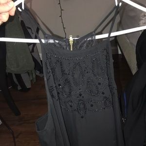 Halter neck tank top